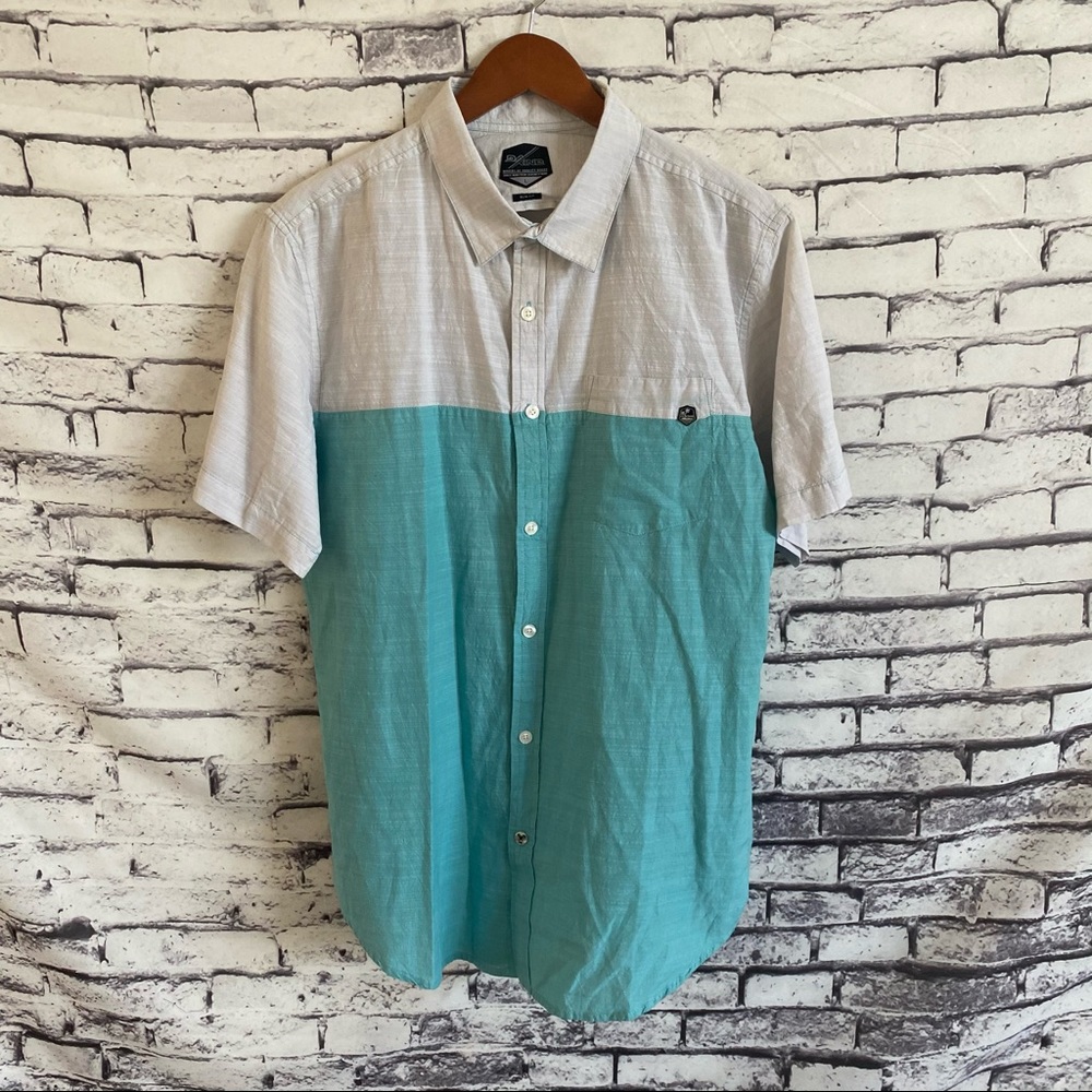 Dakine Miles Slim Fit Button Down Shirt SZ L